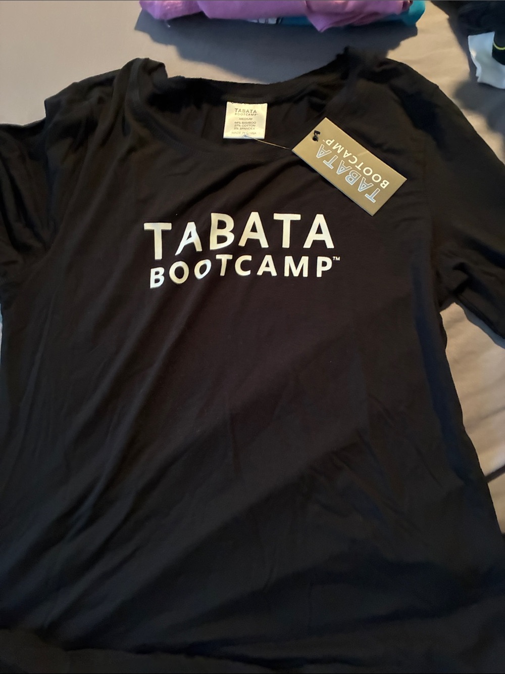 Tabata Bootcamp TRAINER new w/tags. SOFT!!